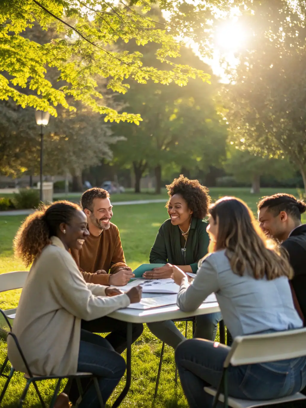 A SAUVEGARDE-organized youth mentorship program, where young people are engaged in educational and recreational activities, fostering personal growth and positive development.